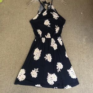 Floral peony sundress